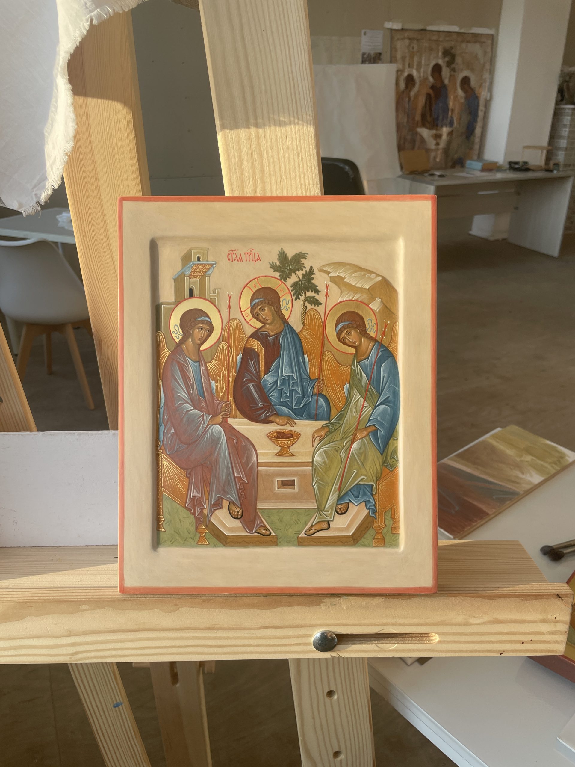 Завершённая учебная икона. Шестой месяц программы